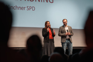 Bürgermeisterin Verena Dietl und Vorsitzender Dr. Christian Köning