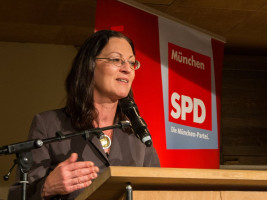 Claudia Tausend, Vorsitzende der Münchner SPD
