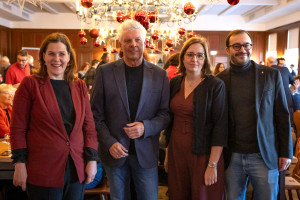 v.l.n.r.: Verena Dietl, Dieter Reiter, Lena Odell, Dr. Christian Köning