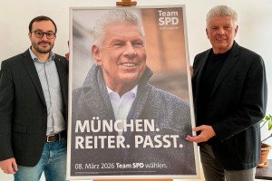 Christian Köning und Dieter Reiter präsentieren die Kampagne