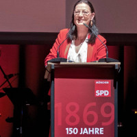 Claudia Tausend, Vorsitzende der Münchner SPD